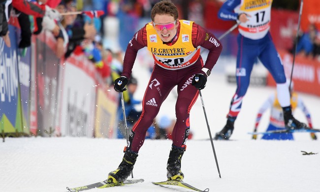 Лыжник Денис Спицов — бронзовый призёр гонки на 15 км на этапе Кубка мира в Лиллехаммере