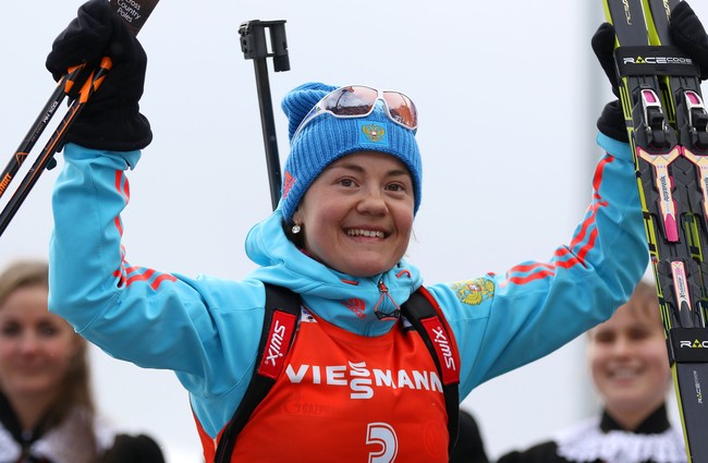 Россиянка Екатерина Юрлова-Перхт — бронзовый призёр спринта на этапе Кубка мира в Хохфильцене