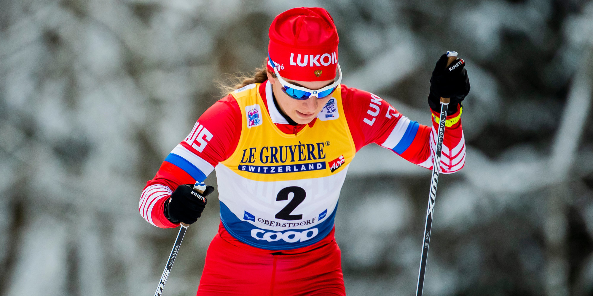 Лыжница Наталья Непряева — серебряный призёр спринта на этапе Кубка мира в Отепя