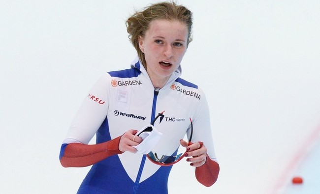 Российская конькобежка Наталья Воронина завоевала бронзу чемпионата мира на дистанции 5000 метров