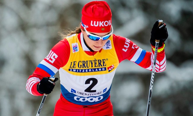 Наталья Непряева — бронзовый призёр первого спринта на Тур де Ски 2020