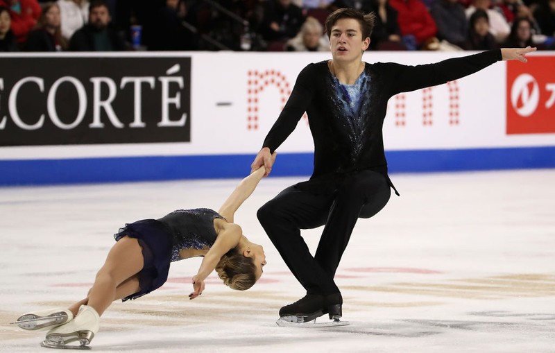 Россияне Павлюченко и Ходыкин — серебряные призёры «Скейт Америка» в соревнованиях спортивных пар