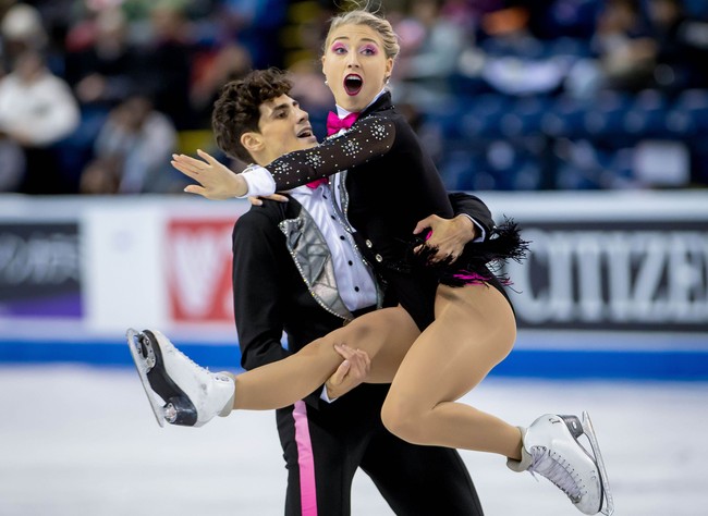 Канадцы Джилс и Пурье выиграли «Скейт Канада» в танцах на льду, россияне — вне тройки