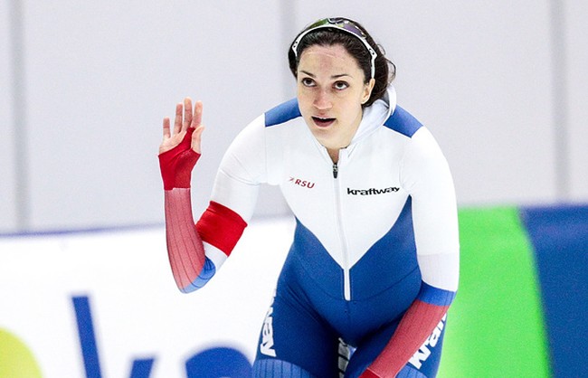 Российская конькобежка Екатерина Шихова — бронзовый призёр первого этапа КМ на дистанции 1000 метров