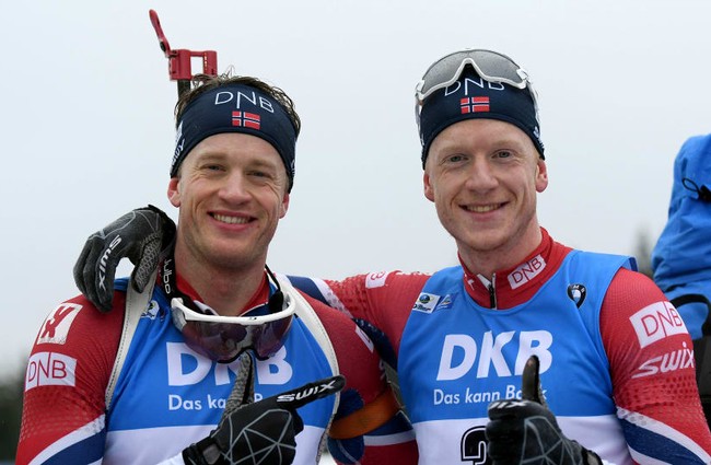 Норвежец Йоханнес Бё выиграл масс-старт на этапе Кубка мира в Анси, Логинов — 11-ый