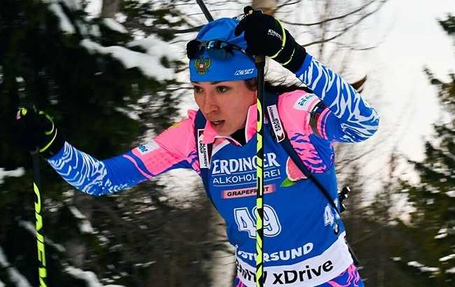 Ульяна Кайшева выиграла первую контрольную гонку на сборе женской сборной России по биатлону в Тюмени