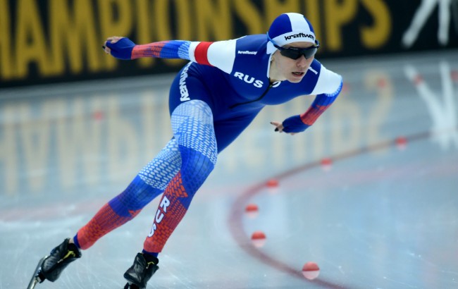 Российская конькобежка Евгения Лаленкова — бронзовый призёр чемпионата мира на дистанции 1500 метров