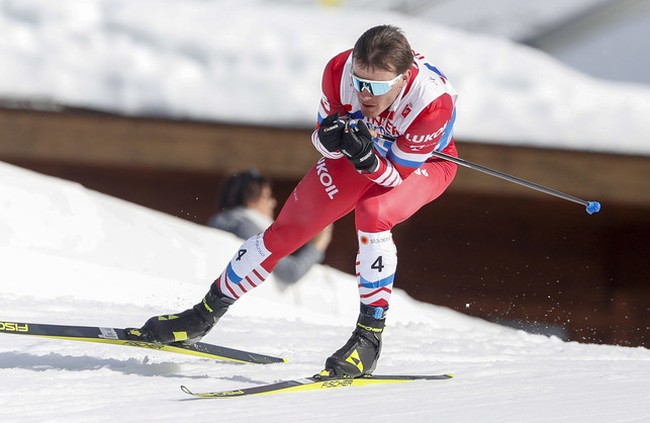 Российские лыжники — бронзовые призёры мужской эстафеты на этапе Кубка мира в Лахти