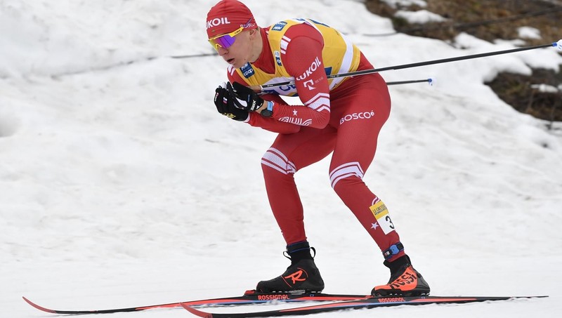 Александр Большунов — серебряный призёр спринта на этапе Кубка мира по лыжным гонкам в Давосе