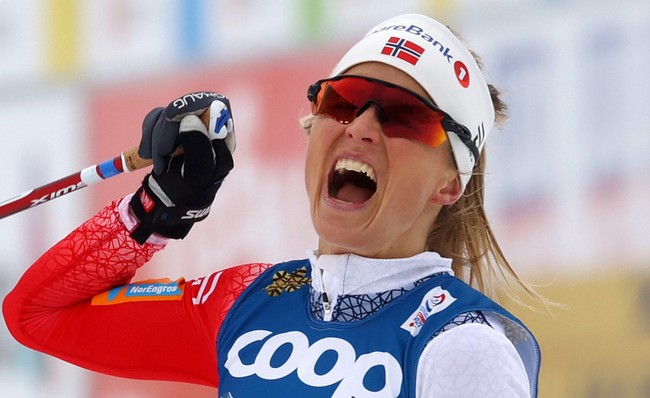 Норвежская лыжница Йохауг выиграла олимпийский масс-старт на 30 км, Сорина — пятая
