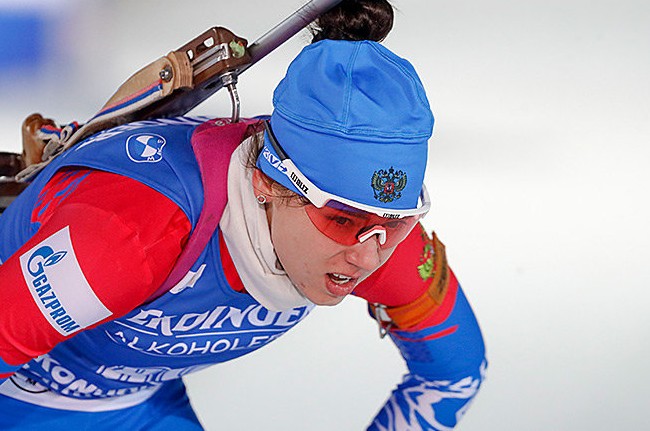 Россиянка Гореева — серебряный призёр короткой индивидуальной гонки на этапе Кубка IBU в Обертиллиахе