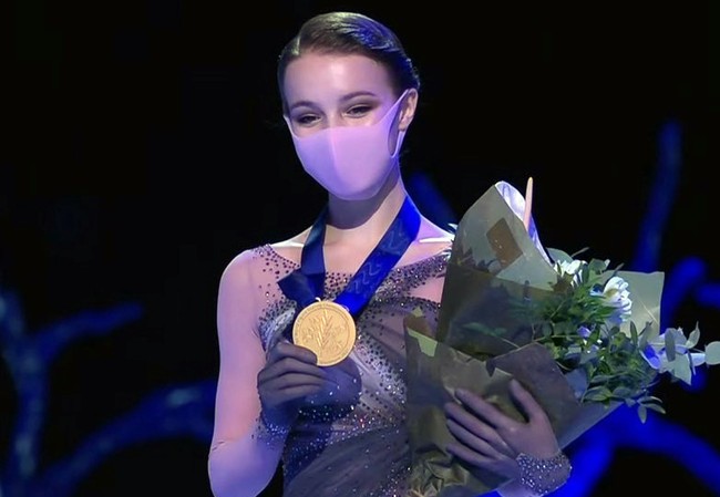 Россия впервые заняла весь пьедестал чемпионате мира в женском одиночном катании