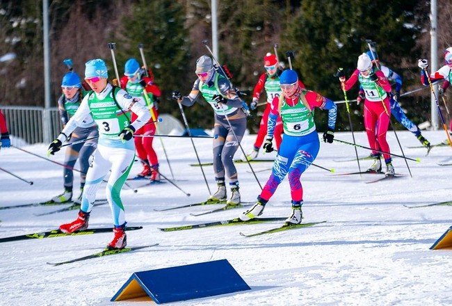 Биатлонистки Ханты-Мансийского АО — чемпионки России в эстафетной гонке