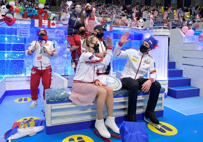 Сборная России по фигурному катанию впервые выиграла неофициальный командный чемпионат мира
