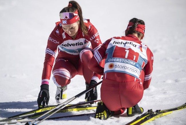 Лыжницы Наталья Непряева и Юлия Ступак выступят за Россию в командном спринте в рамках Олимпиады-2022