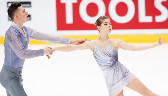 Мишина и Галлямов поделились своими эмоциями от победы на чемпионате России в Санкт-Петербурге