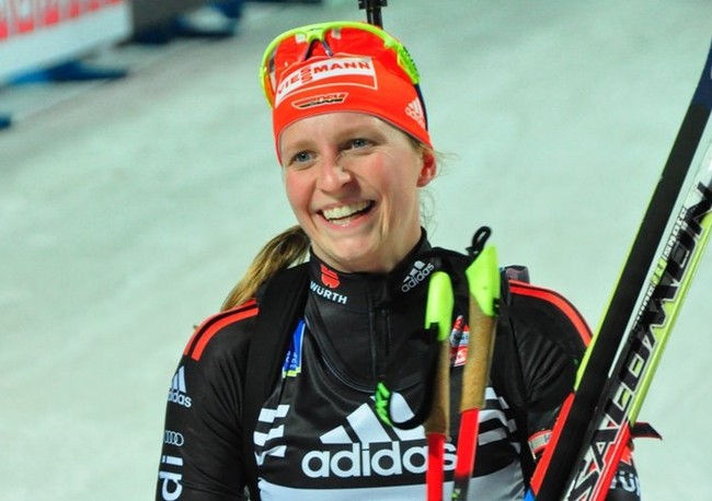 Немка Хильдебранд — победительница спринта на первом этапе Кубка IBU в Идре, Буртасова — пятая