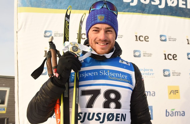 Антон Бабиков выиграл большой масс-старт на этапе Кубка IBU в Шушене