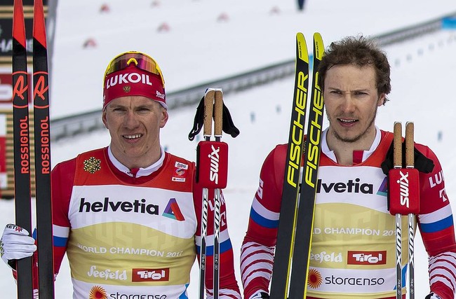 Российские лыжники Большунов и Ретивых — третьи в командном спринте на этапе Кубка мира в Дрездене
