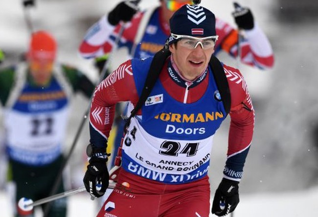 Латвийский биатлонист Расторгуев — чемпион Европы в индивидуальной гонке, Халили — четвёртый