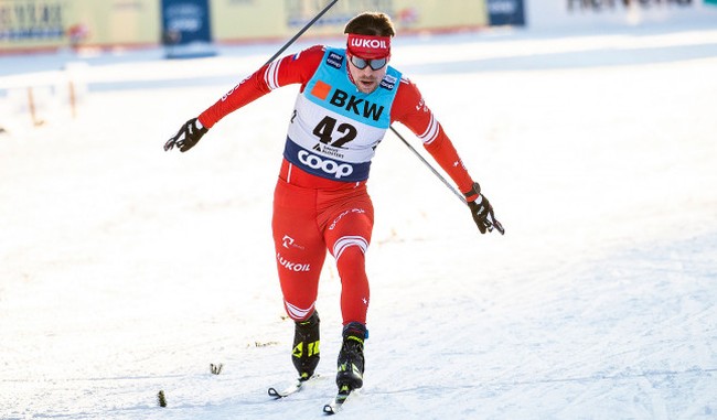 Сергей Устюгов выиграл спринт на турнире FIS в Финляндии, Терентьев — второй