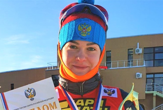 Алина Кудисова выиграла спринт на шестом этапе Кубка России по биатлону Уфе