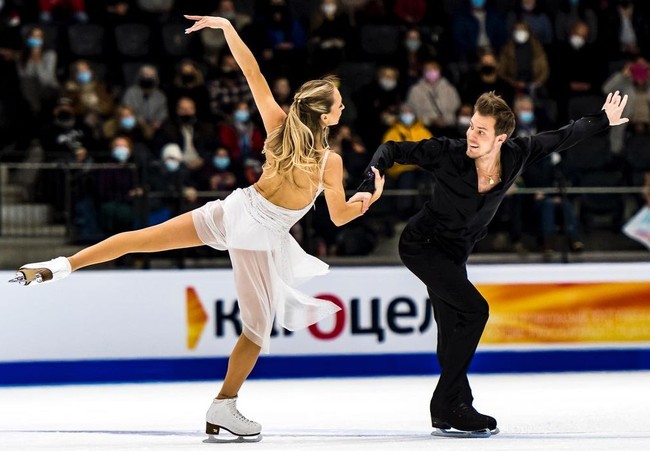 Синицина и Кацалапов — вторые в произвольном танце в рамках командного турнира на Олимпиаде-2022 в Пекине