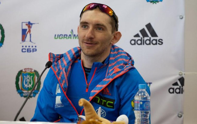 Александр Бабчин выиграл масс-старт на шестом этапе Кубка России по биатлону в Уфе