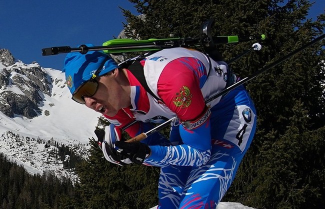 Российский биатлонист Никита Поршнев — серебряный призёр чемпионата Европы в спринте
