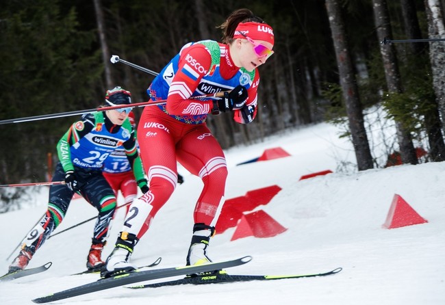 Наталья Непряева выиграла скиатлон на чемпионате России по лыжным гонкам в Сыктывкаре