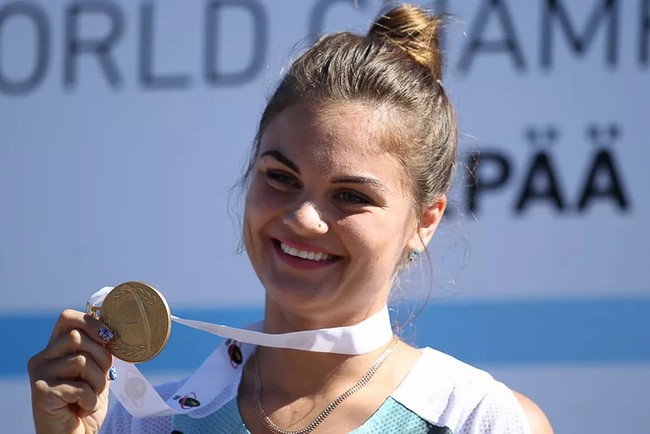 Наталья Гербулова выиграла спринт в рамках второго этапа Кубка Содружества по летнему биатлону в Раубичах