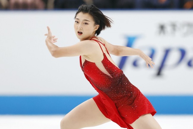 Японская фигуристка Каори Сакамото — победительница первого этапа серии Гран-при «Скейт Америка»