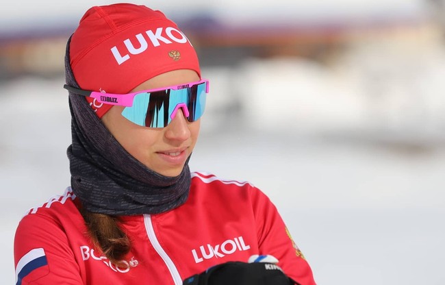 Лыжница Евгения Крупицкая стала победительницей гонки на 5 км свободным стилем на Всероссийских соревнованиях в Алдане