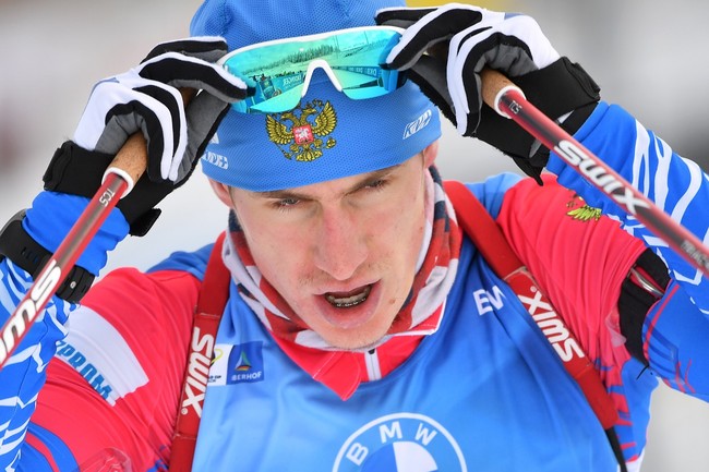 Биатлонист Эдуард Латыпов выиграл гонку на 10 км на Всероссийских соревнованиях по лыжным гонкам в Алдане (Якутия)
