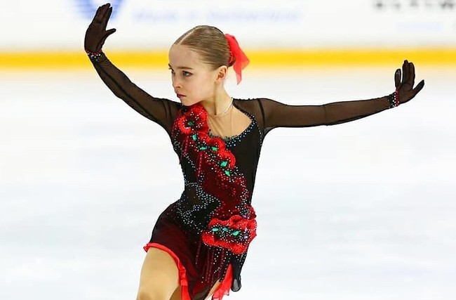 Софья Титова — победительница соревнований среди девушек на третьем этапе Гран-при России в Казани