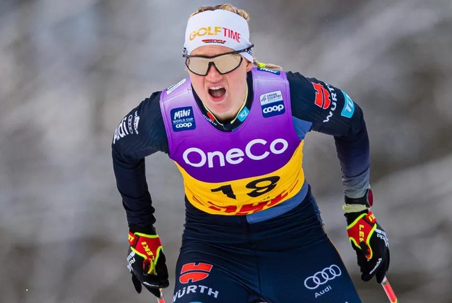 Немецкая лыжница Карл выиграла гонку на 10 км свободным стилем на предсезонных соревнованиях в финском Муонио