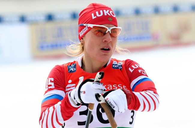 Наталья Матвеева — победительница спринта на Всероссийских соревнованиях по лыжным гонкам «Хибинская гонка» в Кировске