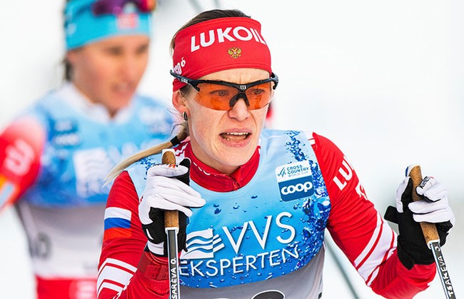 Ольга Царёва победила в гонке на 10 км классикой на Всероссийских соревнованиях по лыжным гонкам в Кировске