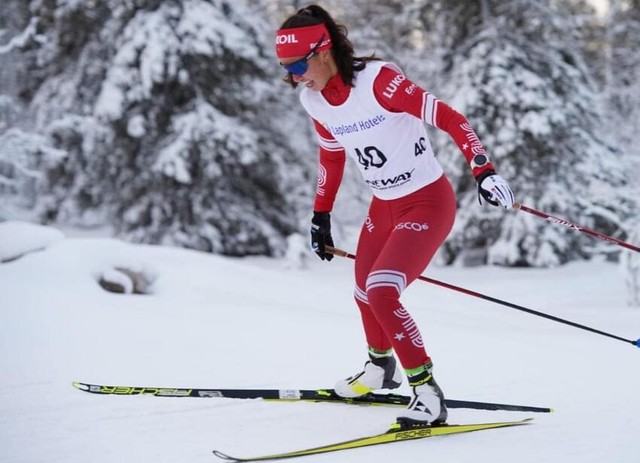Вероника Степанова — лучшая в гонке на 10 км свободным стилем на этапе Кубка России по лыжным гонкам в Чусовом