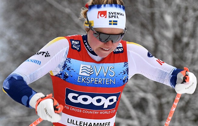 Шведка Рибом — победительница спринта на третьем этапе Кубка мира по лыжным гонкам в шведском Эстерсунде
