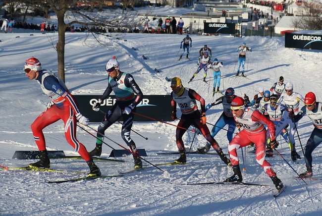 Норвежцы выиграли смешанную эстафету на третьем этапе Кубка мира по лыжным гонкам в Бейтостолене