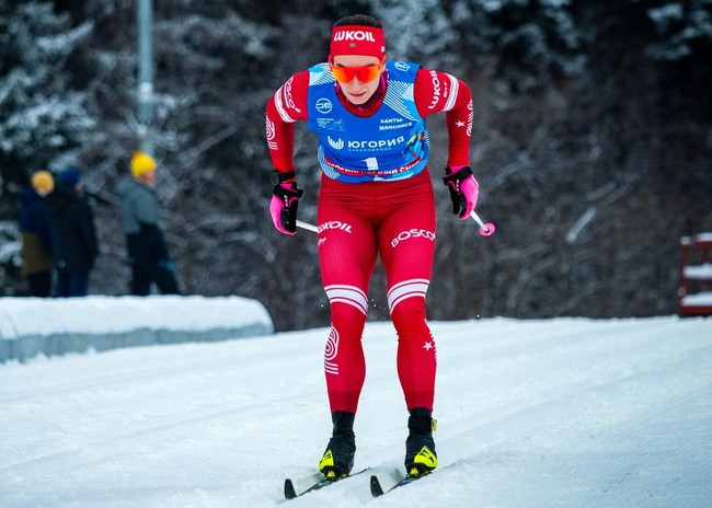 Непряева и Терентьев выиграли квалификацию спринта на шестом этапе Кубка России по лыжным гонкам в Сыктывкаре