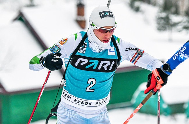 Пётр Пащенко — лучший в квалификации суперспринта в рамках чемпионата России 2023 по биатлону