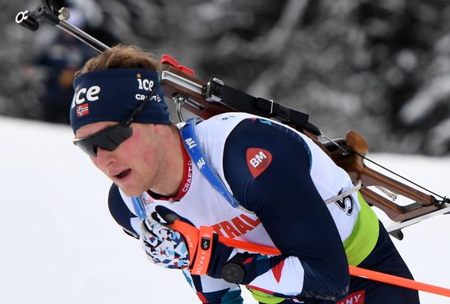 Норвежский биатлонист Эндре Стрёмсхейм — чемпион Европы в индивидуальной гонке