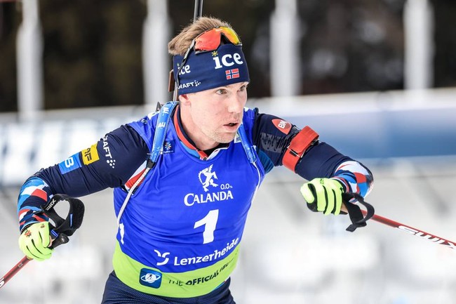Норвежцы выиграли смешанную эстафету на чемпионате Европы по биатлону в Ленцерхайде