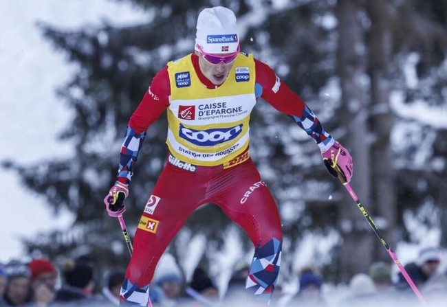 Норвежец Йоханнес Клебо выиграл спринт на этапе Кубка мира по лыжным гонкам в Фалуне
