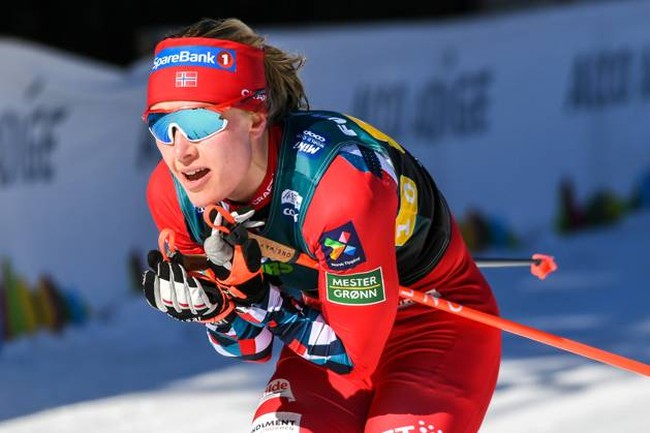 Норвежская лыжница Рагниль Хага выиграла марафон на 50 км на этапе Кубка мира в Осло