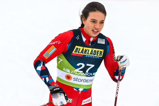 Норвежка Кристине Шистад выиграла спринт на заключительном этапе Кубка мира по лыжным гонкам в Лахти