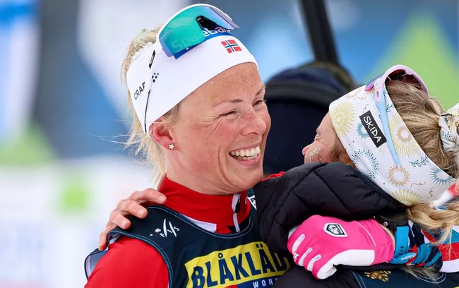 Норвежка Анне Кальва выиграла масс-старт на 20 км на заключительном этапе Кубка мира по лыжным гонкам в Лахти