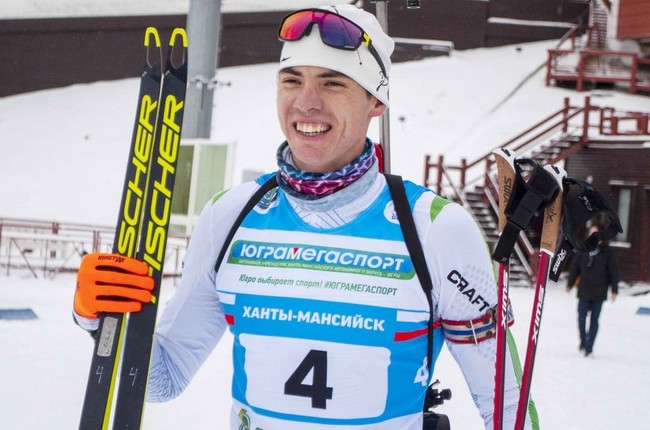 Биатлонист Никита Поршнев выиграл спринт на чемпионате России 2023 по биатлону в Ханты-Мансийске